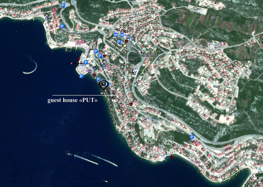 Guest House Put Neum Bagian luar foto